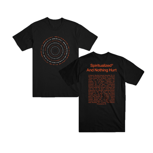 And Nothing Hurt Tour Black Tee