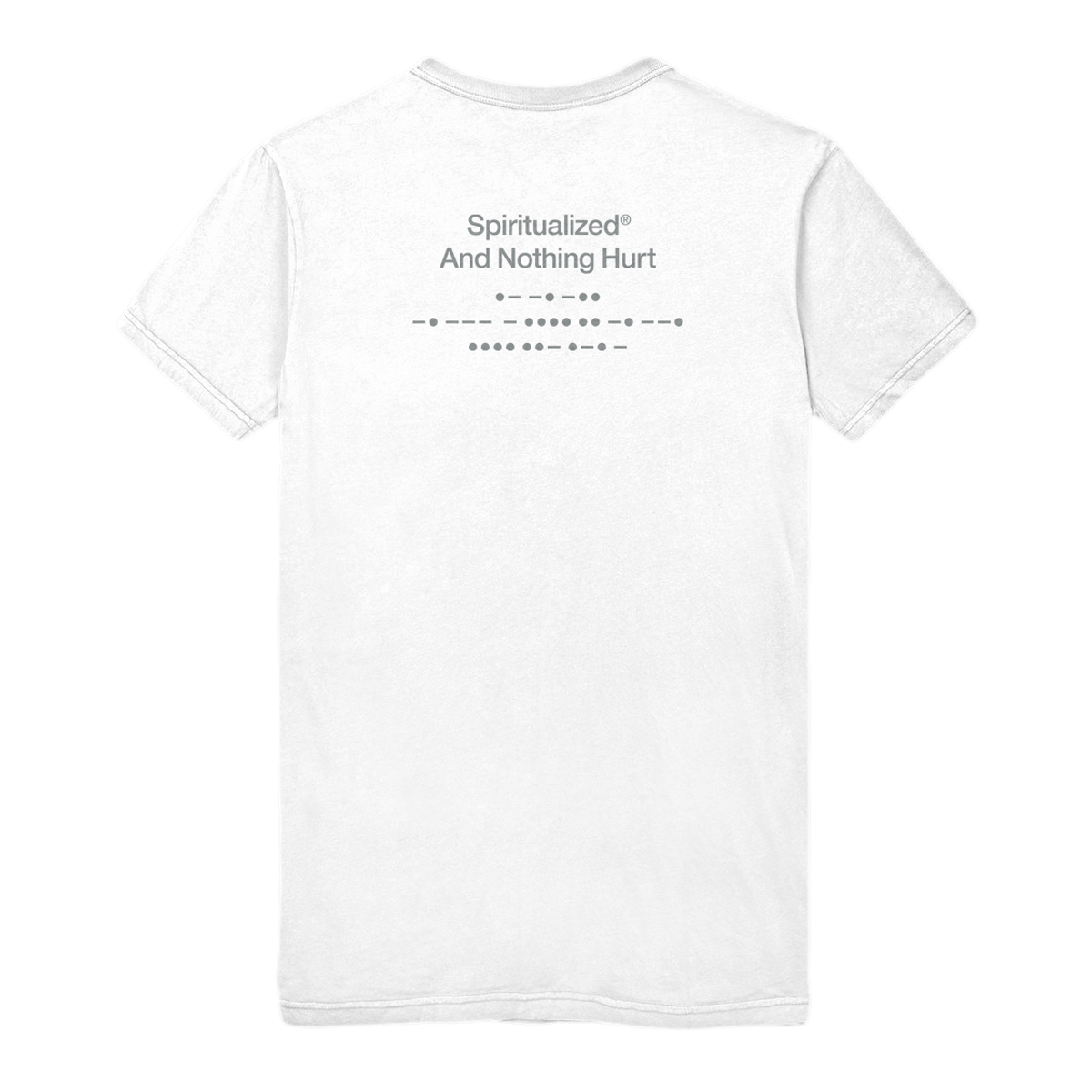 Spaceman Portrait White Tee